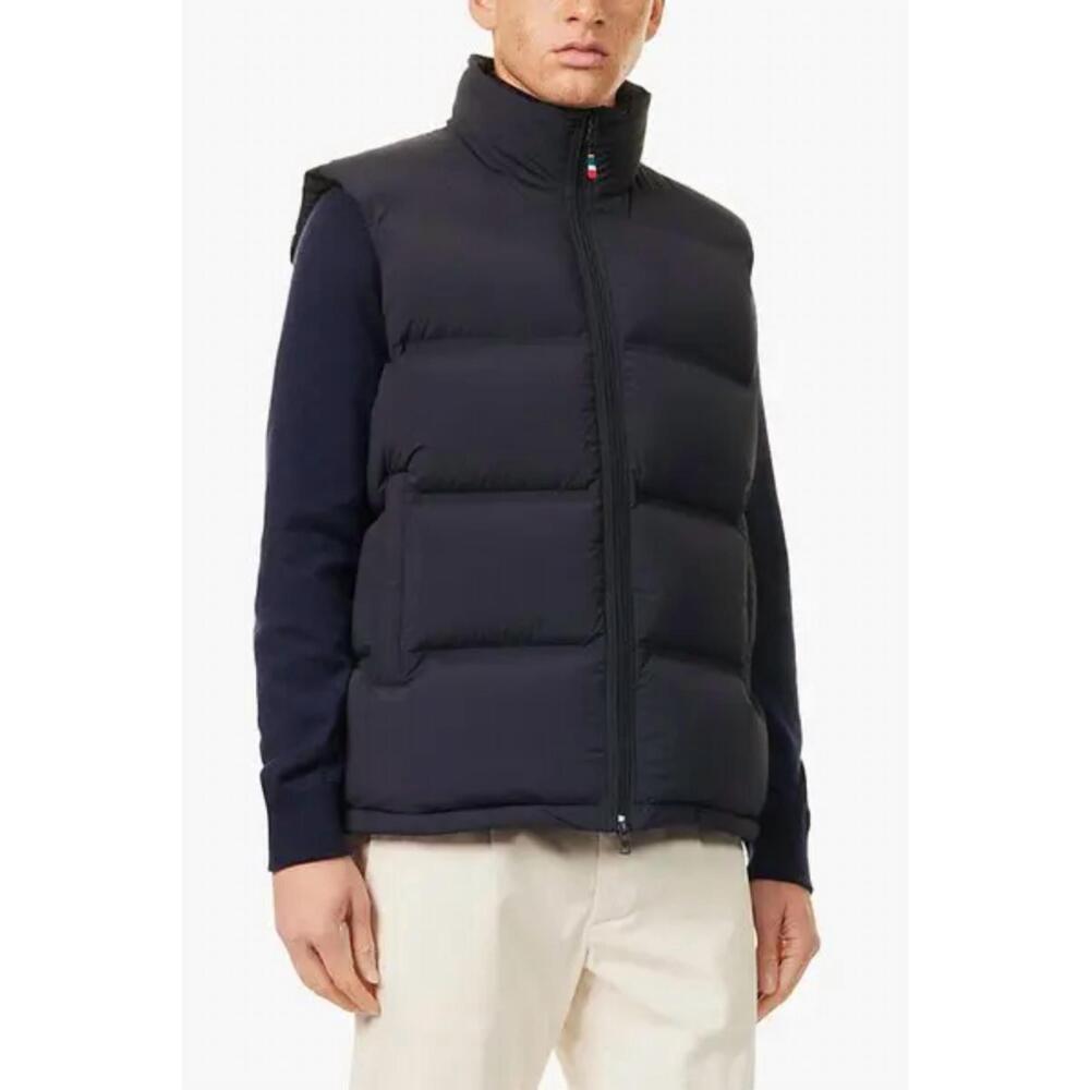NEW ORLEBAR BROWN malik relaxed-fit shell-down gilet in black
